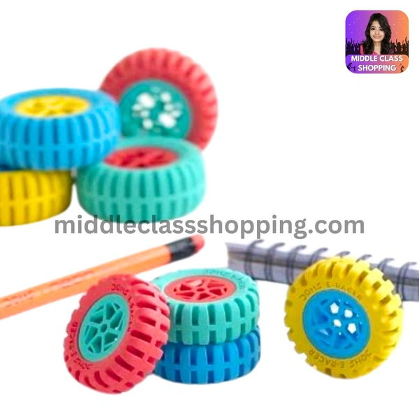 Doms E Tyre Shaped Medium Sized Premium Eraser MC413
