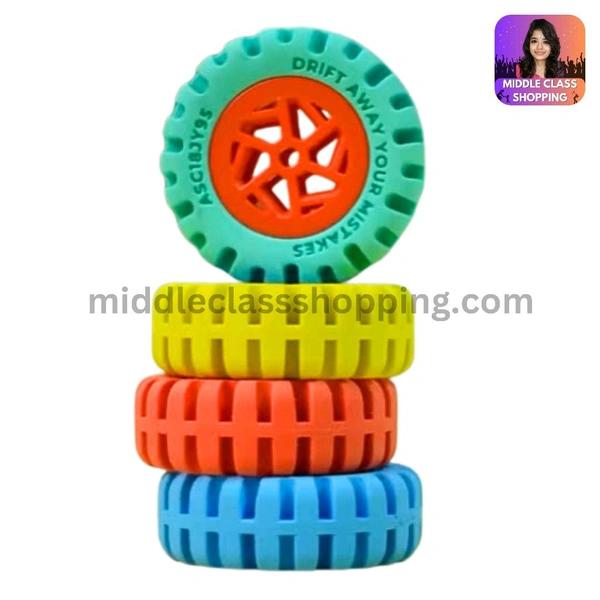 Doms E Tyre Shaped Big Sized Premium Eraser MC414