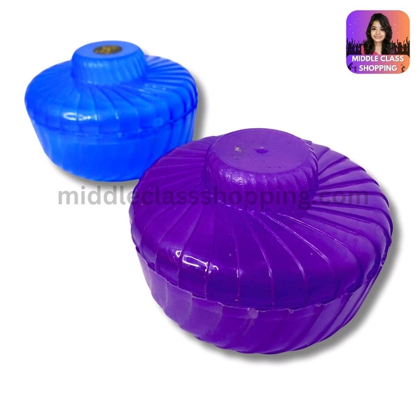 Cute Facial Powder Storage Box With Cap (B9.1×H6cms) MC436