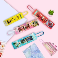Kids Favourite Cute Gift Set With 2 Pencils, 1 Sharpner, 1 Eraser And 1 Scale MC479