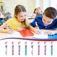 Trendy Cute 10 in 1 Uicorn Deisgned Pen (10 Colors) MC481