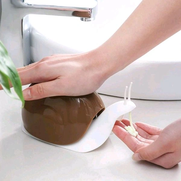 Cute Royal Look Snail Liquid Soap Dispenser
