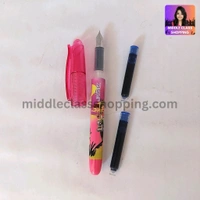 Jainex Premium Colorful Fountain Fountain Pen With Double Catridge Ink MC502