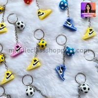 2 in 1 Super Cute Big Sized Premium Foot Ball With Shoe Keychain For Football Fans MC518
