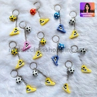 2 in 1 Super Cute Big Sized Premium Foot Ball With Shoe Keychain For Football Fans MC518