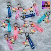Premium Big Sized Cute Unicorn Keychain With Strap MC520