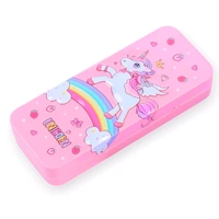 Super Cute Kids Favourite Cartoon Printed Metalic 3D Printed Pencil Box MC524