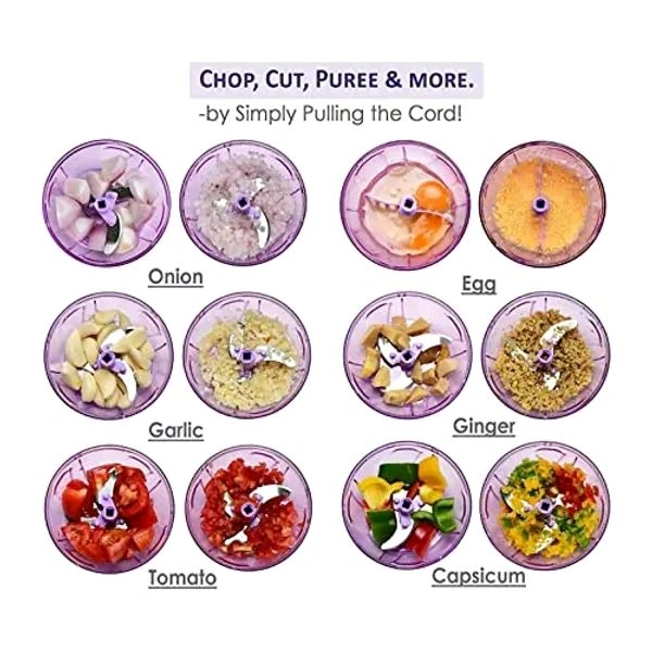 High Quality Medium Sized Onion Chopper 400ml (3 Blades) MC528