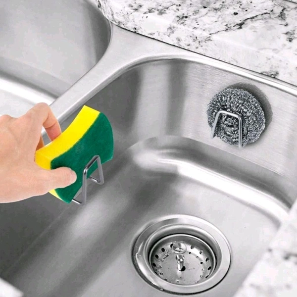 Multipurpose Adhesive Metal Sponge Holder Hook MC529