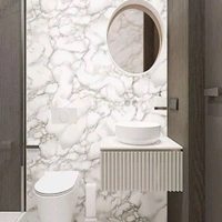 White Marble Adhesive Wall Sticker (60×200cms) MC534