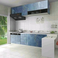 Blue Marble Adhesive Wall Sticker (60×200cms) MC535