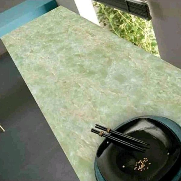 Green Marble Adhesive Wall Sticker (60×200cms) MC536