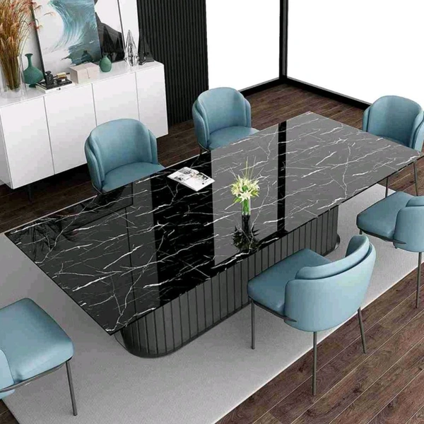 Black Marble Adhesive Wall Sticker (60×200cms) MC538