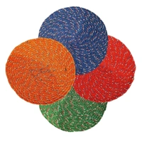 High Thickness Multipurpose Round Shaped Cotton Floor Mats (Mulicolors)  MC542