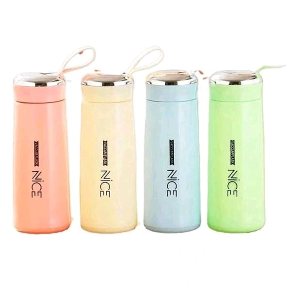 High Quality Multicolored Cute Nice Glass Bottles With Thick Plastic Lamination MC549