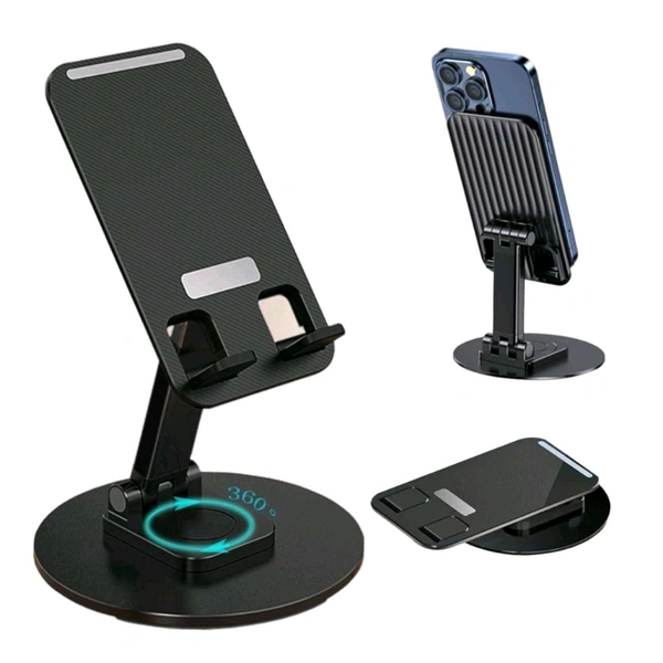 High Quality Metalic Strong Base 360° Rotatable Mobile Stand With Strong Holding Support MC550