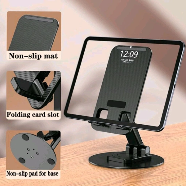 High Quality Metalic Strong Base 360° Rotatable Mobile Stand With Strong Holding Support MC550