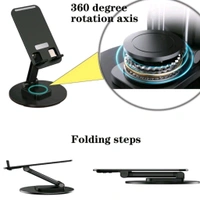 High Quality Metalic Strong Base 360° Rotatable Mobile Stand With Strong Holding Support MC550