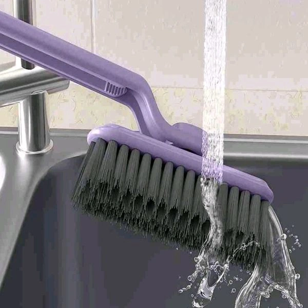 High Quality 2 in 1 Head Rotatable Handle Brush With Waste Plucker For Easy Kitchen Sink, Stover Area Cleaning MC551