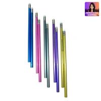 (Pack Of 10) Kids Favorite Cute Dark Pencils With Erasers And Colorful Lamination MC556