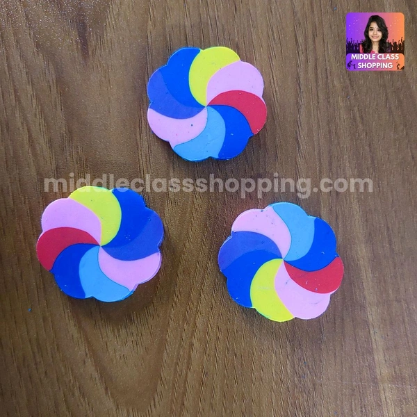 Kids Favorite Big Sized Super Cute Rainbow Eraser Model1 MC594