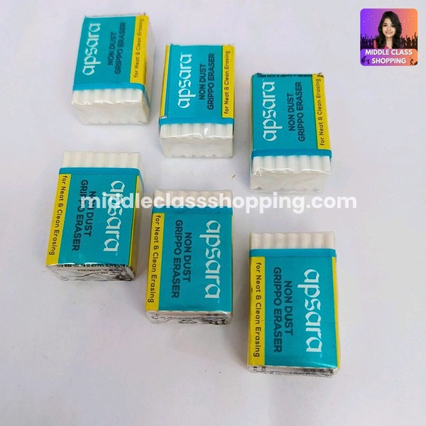 Apsara Premium Non Dust Grippo Eraser MC623