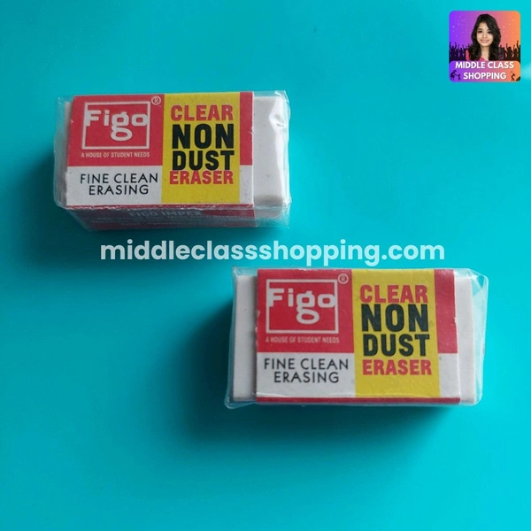 Figo Premium Clear Non Dust Eraser MC626