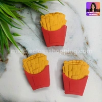 Kids Favorite Big Sized Cute Facny 3D French Fries Eraser MC646