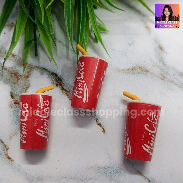 Kids Favorite Big Sized Cute Facny 3D Cola Drink Eraser MC649