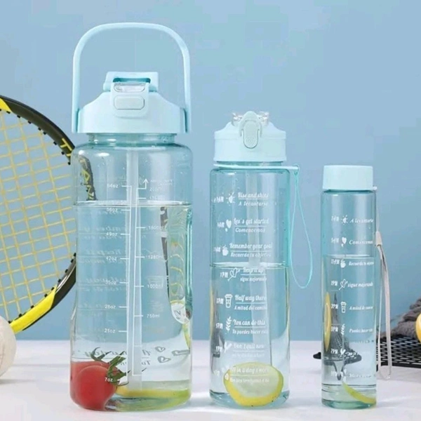 High Quality 3 in 1 Transparent Motivational Bottle MC651