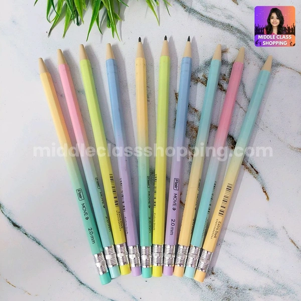 Super Cute Flair Gradient  Move HX Mechanical Magic Pencil With Lead (2.0mm) MC655