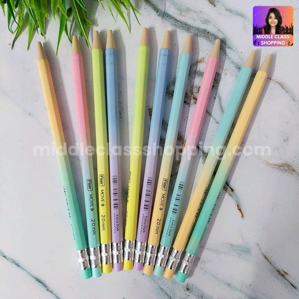 Super Cute Flair Gradient  Move HX Mechanical Magic Pencil With Lead (2.0mm) MC655