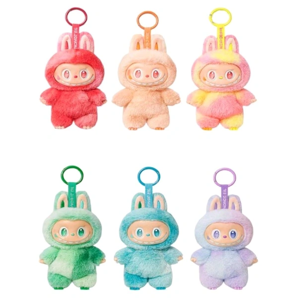 Trending Cute Labubu Surprise Doll Blind Box With Keychain Holder MC656