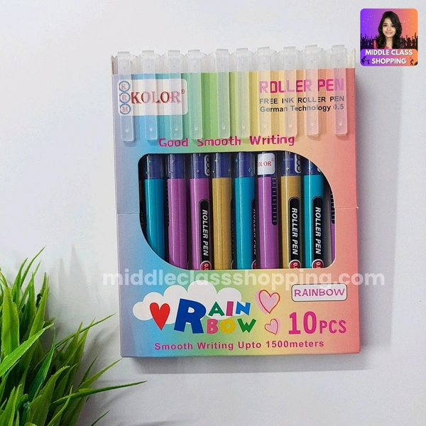 Kolor Solid Colored Good Smooth Writing Roller Pen MC660