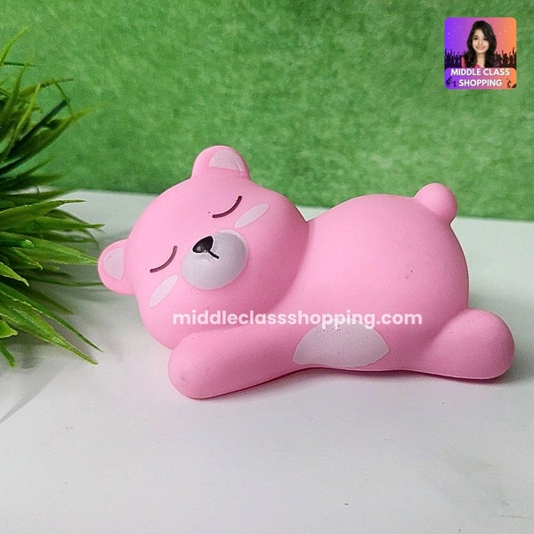 Super Cute Pink Bear Doll With Cute Night Light And Best Gift MC670