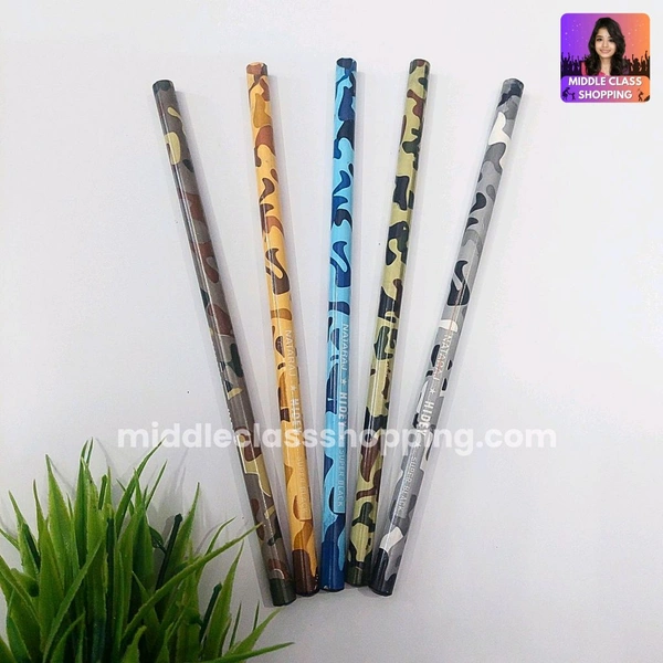 Nataraj High Quality Hidey Camouflage Pencils MC678