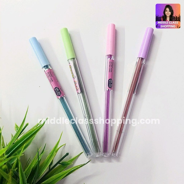 Premium 0.7mm Extra Long Leads With Cute And Colorful Tube Box MC691