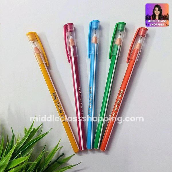 Win High Quality Colorful Triam DF Ball Pen (BLUE) MC692