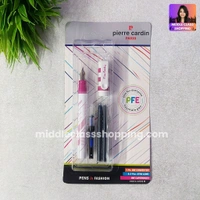 Premium Quality Flair Pierre Cardin Paris Catridge Liquid Fountain Pen With 2 Catridges And Ink Converter MC696