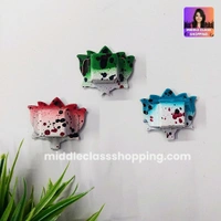 Premium Lotus Deisgned Colorful Metalic Agarbatti Wall Adhesive Stand MC716