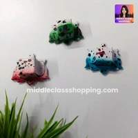Premium Lotus Deisgned Colorful Metalic Agarbatti Wall Adhesive Stand MC716
