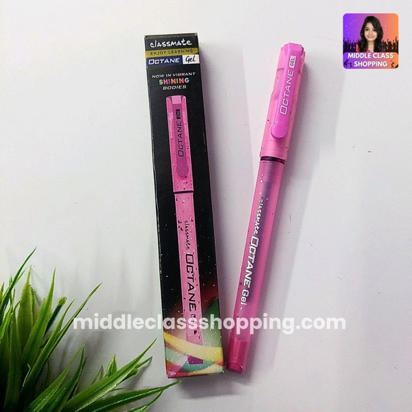 Classmate Super Cute Vibrant Shining Octane Gel With Box Packing (BLUE INK) MC717