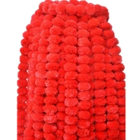 Cute Realistic Look Artificial Flower Garland Decoration For Grand Functions, Diwali Decoration, Pooja Room Decoration (RED)  MC727