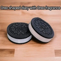 Super Cute Trending Oreo Biscuit Shaped Pocket Diary With Cute Oreo Fragrance MC729