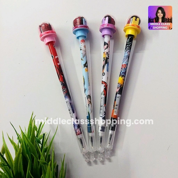 Trending Naruto Pen With Rolling Pattern Designer Head MC738