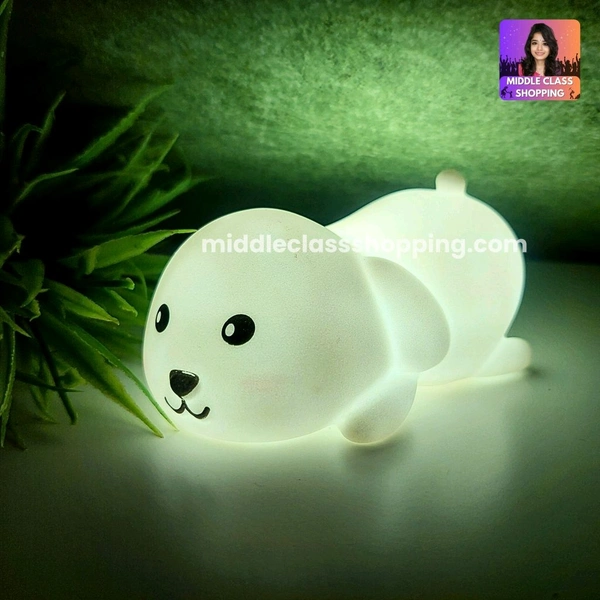 Super Cute Sleeping Dog With Cute Night Light And Best Gift MC742