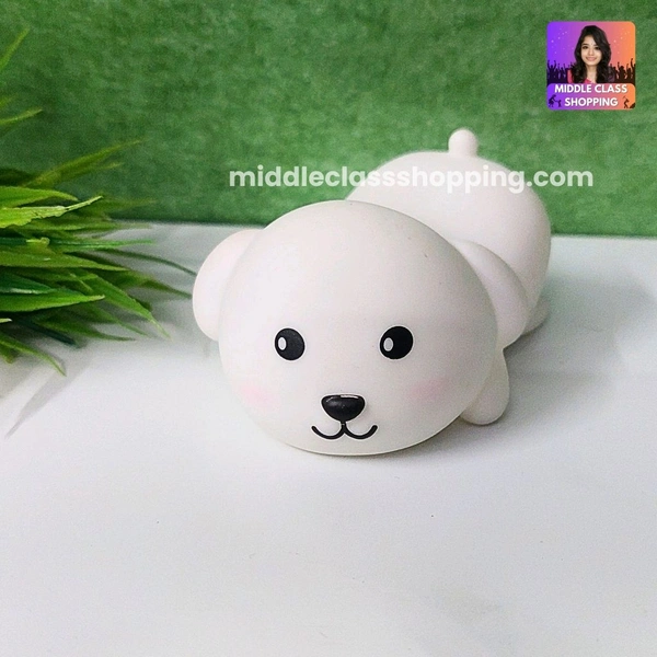 Super Cute Sleeping Dog With Cute Night Light And Best Gift MC742