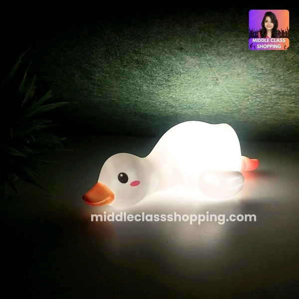 Super Cute Sleeping Duck With Cute Night Light And Best Gift MC743