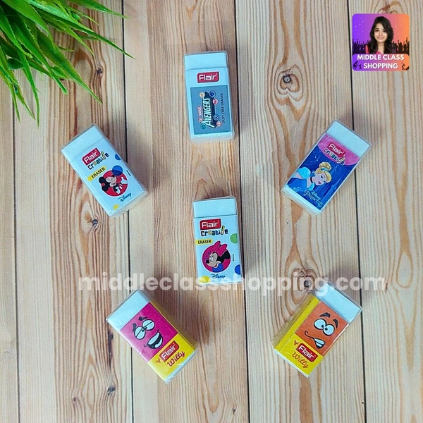Flair High Quality Non Dust Erasers MC750