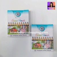 Doms Premium 10 in 1 Colour Pencils (Small Sized 10 Colors) MC783